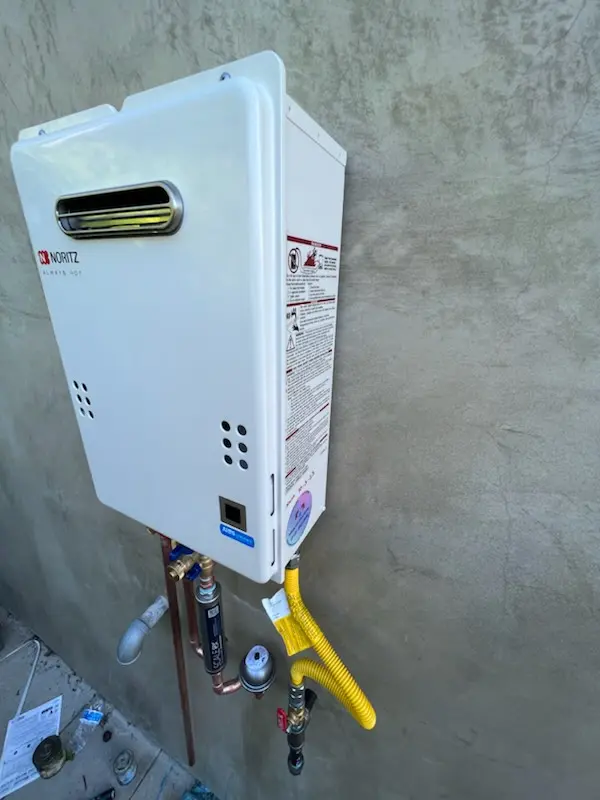 Tankless water heater installation for East Lansing homes
